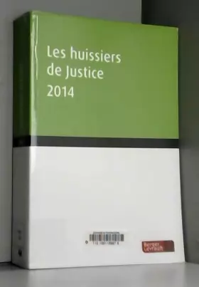 Couverture du produit · HUISSIERS DE JUSTICE 2014