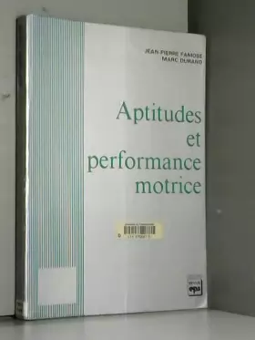Couverture du produit · Aptitudes et performance motrice