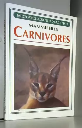 Couverture du produit · Mammiferes carnivores