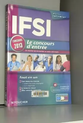 Couverture du produit · IFSI Le concours d'entrée concours 2013