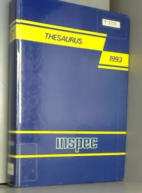 Couverture du produit · Thesaurus 1993