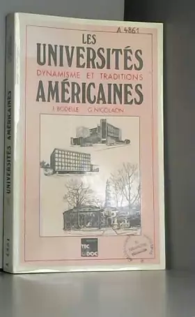 Couverture du produit · Les universites américaines
