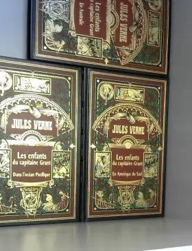 Couverture du produit · Lot de 3 livres de Jules Verne : Les enfants du capitaine Grant - En Australie - En Amérique du sud - Dans l'océan pacifique