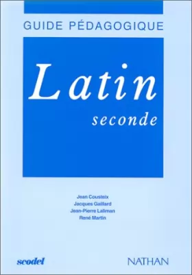 Couverture du produit · Latin, seconde, professeur