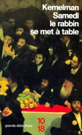 Couverture du produit · Samedi le rabbin se met à table