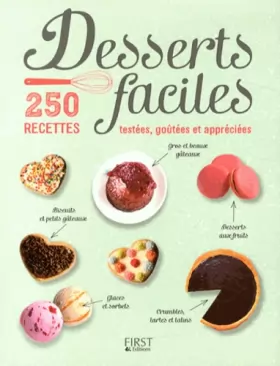 Couverture du produit · Desserts faciles - 250 recettes testées, goûtées et appréciées