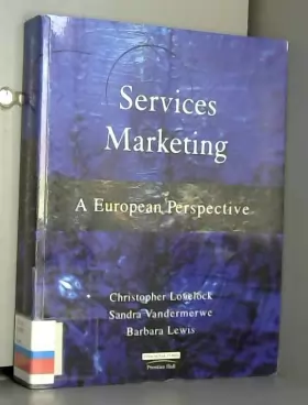 Couverture du produit · Services Marketing: European Perspectives