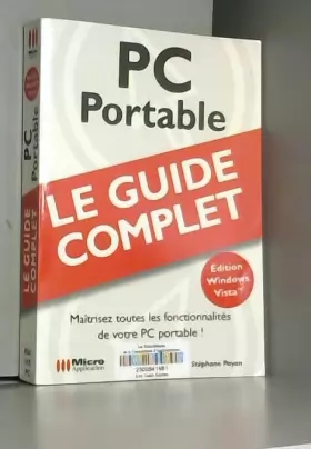 Couverture du produit · PC portable : Edition Vista