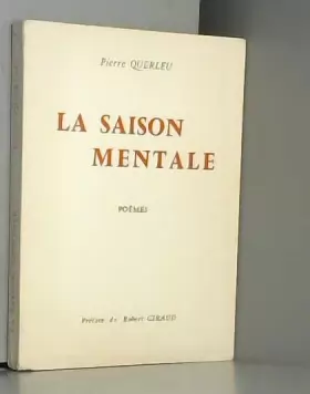 Couverture du produit · La Saison mentale : Poèmes