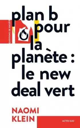 Couverture du produit · Plan B pour la planète : Le New Deal vert