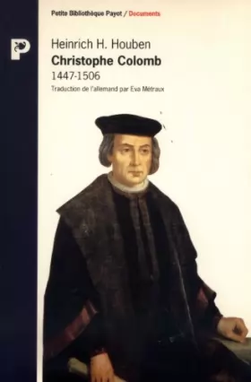 Couverture du produit · Christophe Colomb: 1447-1506