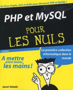 Couverture du produit · PHP & MYSQL 4E POUR LES NULS