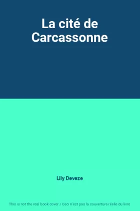 Couverture du produit · La cité de Carcassonne