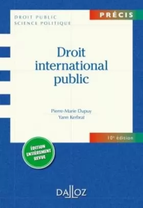 Couverture du produit · Droit international public - 10e éd.