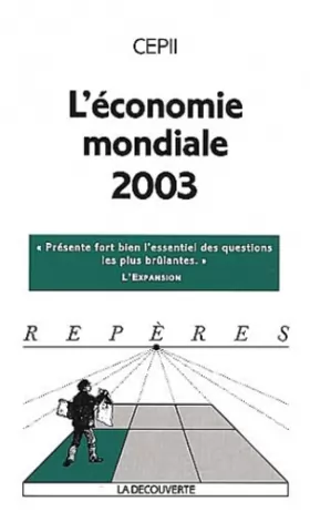 Couverture du produit · L'Economie Mondiale 2003