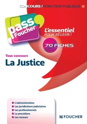 Couverture du produit · Pass'Foucher - La Justice tous concours