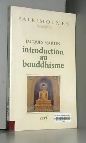 Couverture du produit · Introduction au Bouddhisme