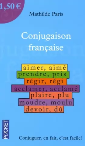 Couverture du produit · CONJUGAISON FRANCAISE A 1,50 E