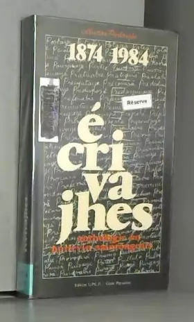 Couverture du produit · ECRIVAJHES - Prose et poésie poitevine-saintongeaise 53 auteurs de 1850 à 1984 avec un lexique