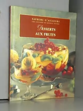 Couverture du produit · desserts aux fruits