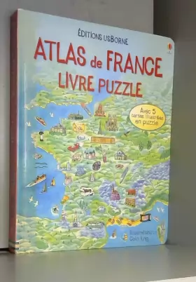 Couverture du produit · ATLAS DE FRANCE LIVRE PUZZLE