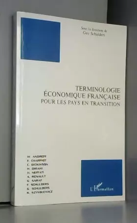 Couverture du produit · Terminologie économique française pour les pays en transition