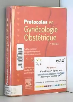 Couverture du produit · Protocoles en Gynécologie-Obstétrique
