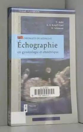 Couverture du produit · Echographie en gynécologie et obstétrique. 2ème édition