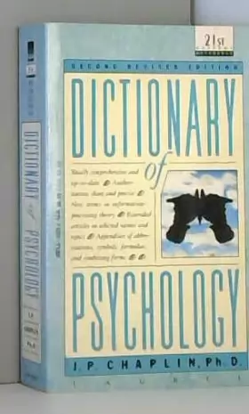 Couverture du produit · Dictionary of Psychology