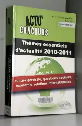 Couverture du produit · Thèmes essentiels d'actualité 2010-2011