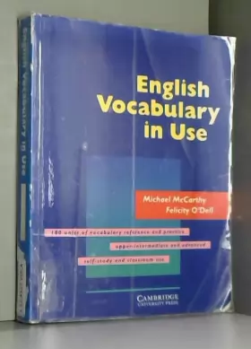 Couverture du produit · English Vocabulary in Use Upper-intermediate & advanced