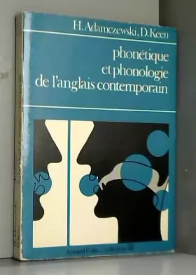 Couverture du produit · Phonetique et phonologie de l'anglais contemporain