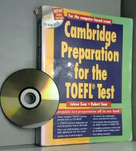 Couverture du produit · Cambridge Preparation for the TOEFL® Test Book with CD-ROM