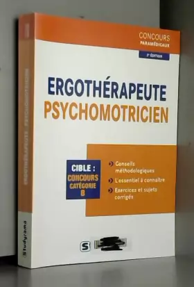 Couverture du produit · Ergothérapeute-psychomotricien