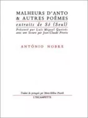 Couverture du produit · Malheurs d'Anto & autres poèmes