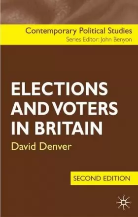 Couverture du produit · Elections and Voters in Britain