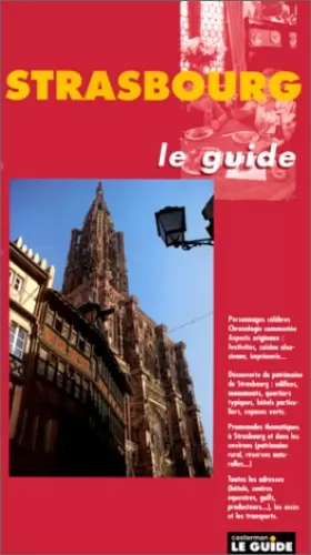 Couverture du produit · Strasbourg. Le guide