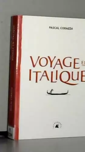 Couverture du produit · Voyage en italique