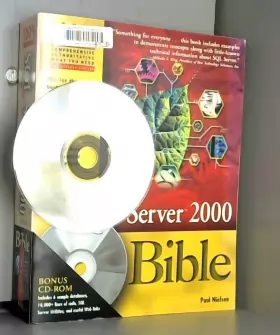 Couverture du produit · Microsoft® SQL Server 2000 Bible