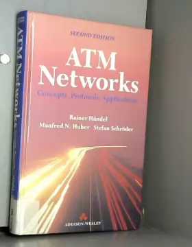 Couverture du produit · ATM Networks: Concepts, Protocols, Applications (Electronic Systems Engineering Series)