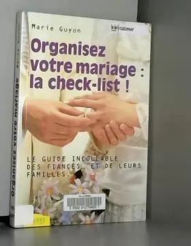 Couverture du produit · Organiser un mariage : Check-list