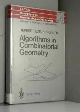 Couverture du produit · Algorithms in Combinatorial Geometry