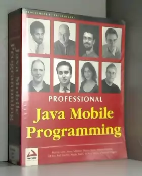 Couverture du produit · Professional Java Mobile Programming