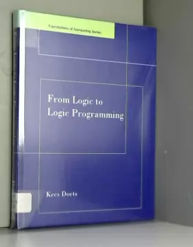 Couverture du produit · From Logic to Logic Programming