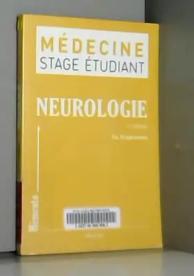 Couverture du produit · Médecine stage étudiant neurologie
