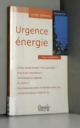 Couverture du produit · Urgence énergie