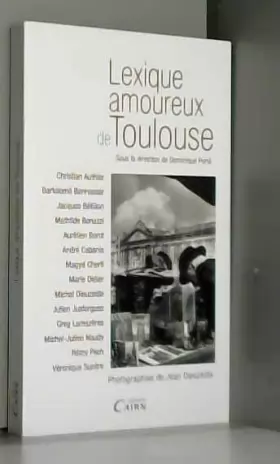 Couverture du produit · Lexique amoureux de Toulouse