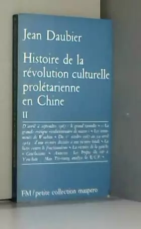 Couverture du produit · Histoire de la révolution culturelle prolétarienne en CHine