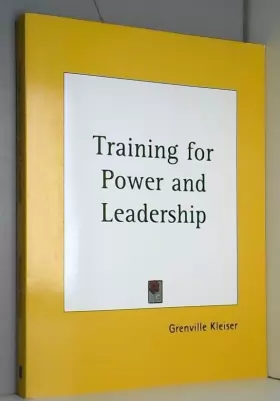 Couverture du produit · Training for Power and Leadership 1923