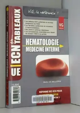 Couverture du produit · Hématologie/médecine interne